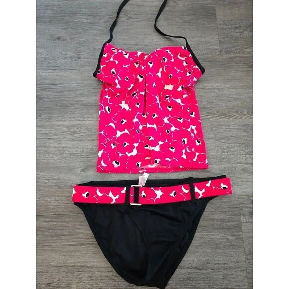 Victoria Secret Tankini Set 34A Top/Medium Bottom - Picture 1 of 7